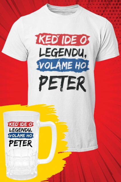 Pánsky set - Legendy sa volajú Peter