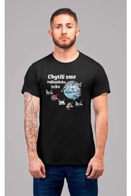 Pánske tričko Chytili sme najlepšieho ocka