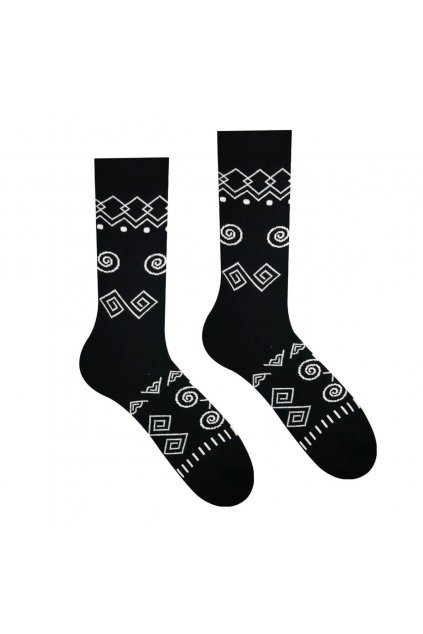 Veselé ponožky Čičman Čierny