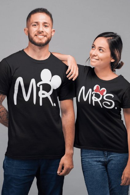 Tričká pre páry MR a MRS