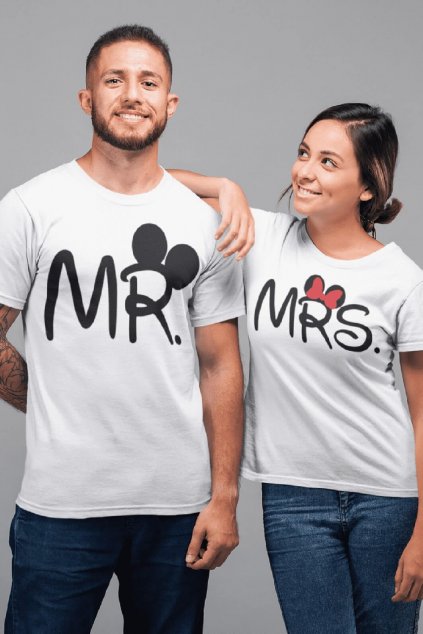 Tričká pre páry MR a MRS