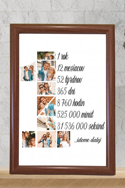 Fotokoláž Výročie