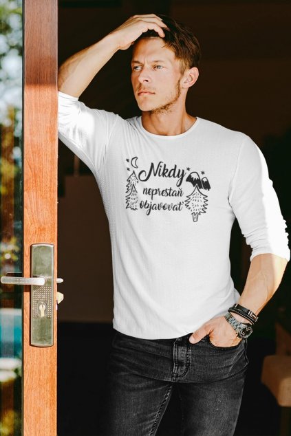 long sleeve tee mockup of a man posing at a cool location 38044 r el2 (5)