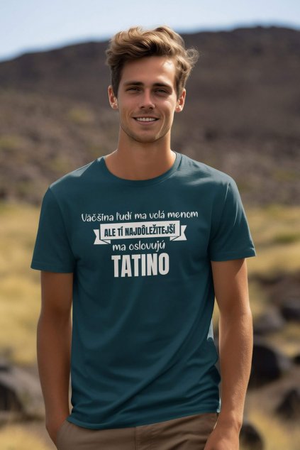 Pánske tričko Oslovenie tatino