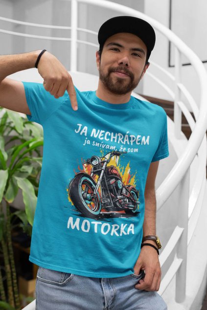 Pánske tričko Snívam, že som motorka