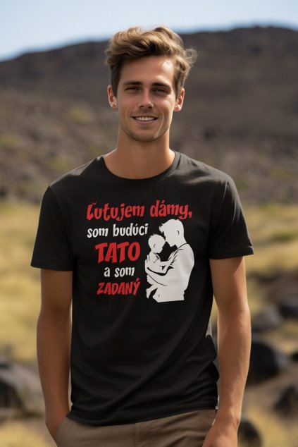 Pánske tričko Budúci tato