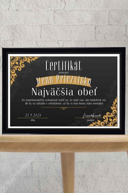 Najväčšia obeť m cierne