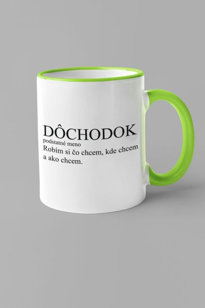 Šálka Dôchodok