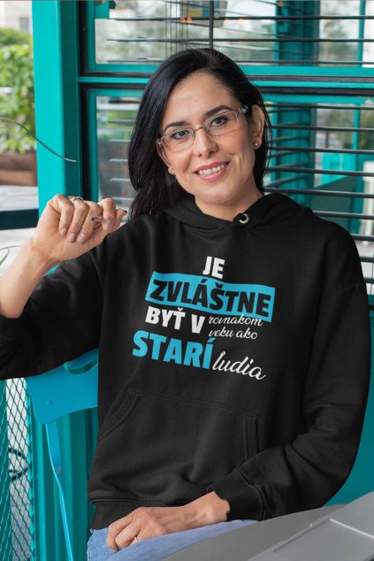 Dámska mikina Starí ľudia