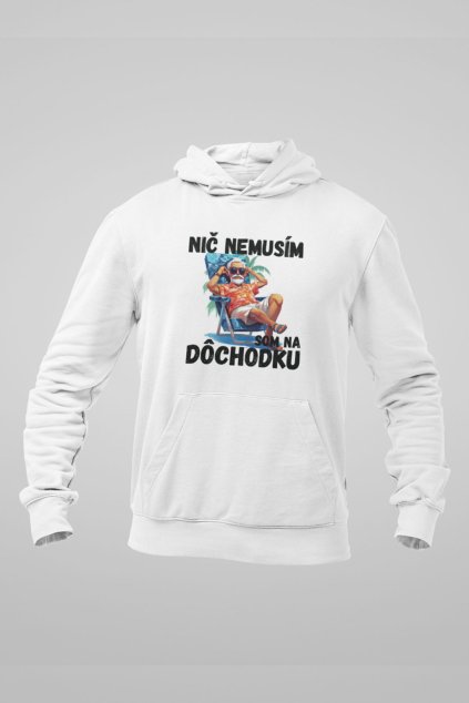 Pánska mikina Som na dôchodku