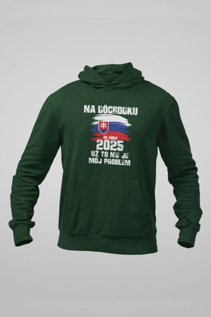 Pánska mikina Už to nie je môj problém