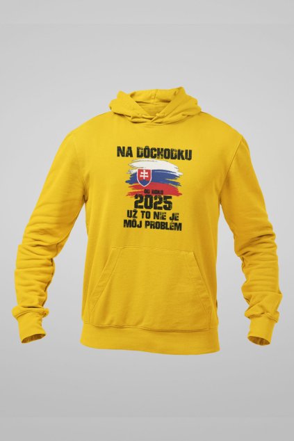 Pánska mikina Už to nie je môj problém