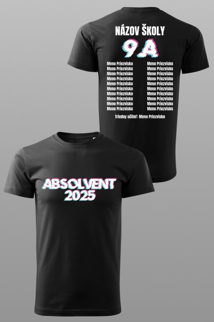 Absolventské tričko Absolvent