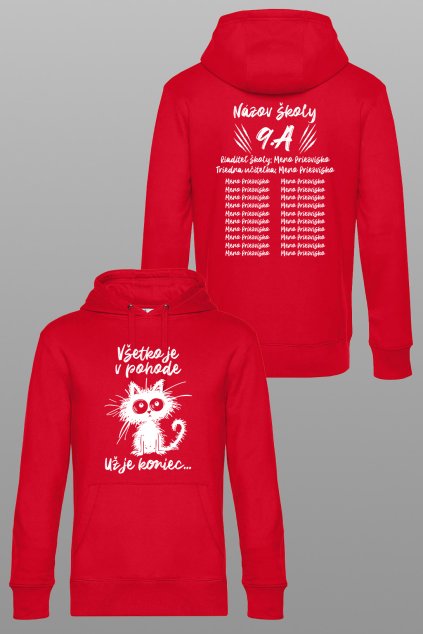 Absolventská mikina Všetko je v pohode