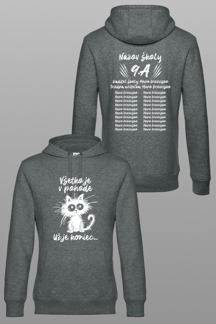 Absolventská mikina Všetko je v pohode