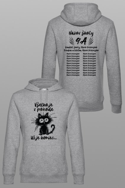 Absolventská mikina Všetko je v pohode