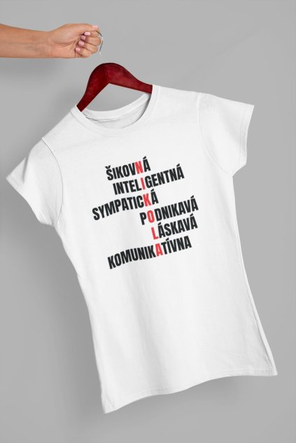 Dámske tričko Charakteristika Nikola
