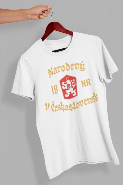Pánska tričko Narodený Československu