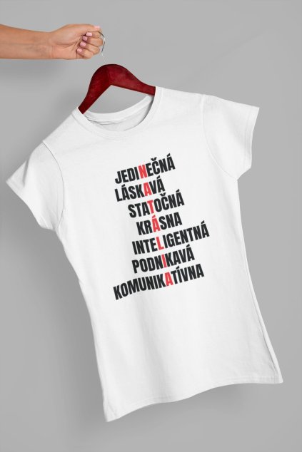 Dámske tričko Charakteristika Natália