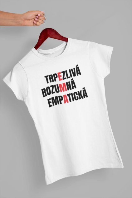 Dámske tričko Charakteristika Ema