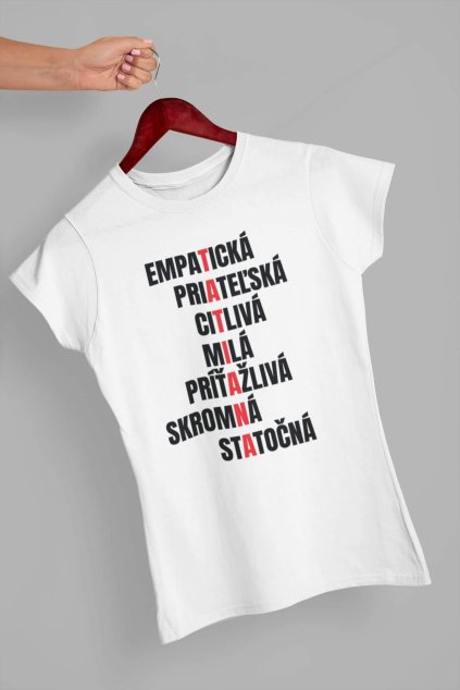 Dámske tričko Charakteristika Tatiana