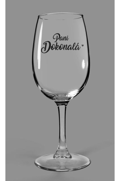 Vínový pohár Pani dokonalá