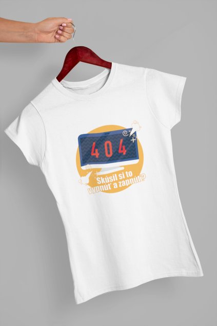 Dámske tričko povolanie IT technička