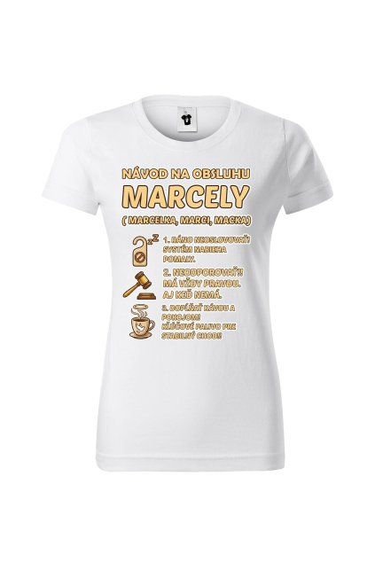 Dámské tričko Návod na obsluhu Marcely