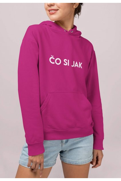 Vtipná dámska mikina Čo si jak