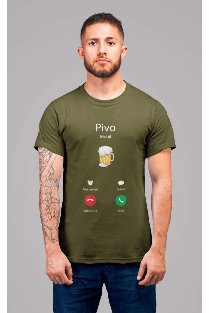 Pánske tričko Volá