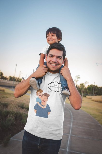 Pánske tričko pre otca Mám najlepšieho synčeka