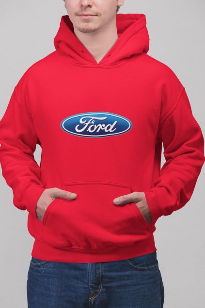 Pánska mikina s logom auta Ford