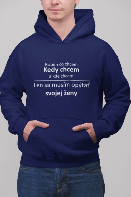 Pánska mikina môžem všetko