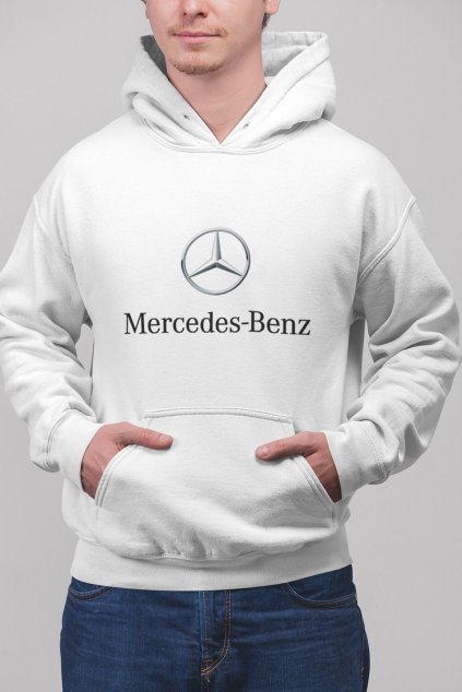 Pánska mikina s logom auta Mercedes Benz