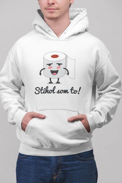 Pánska mikina Stihol som to!
