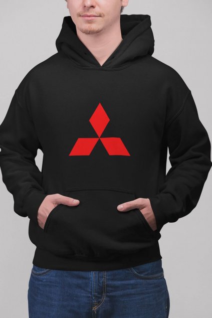 Pánska mikina s logom auta Mitsubishi