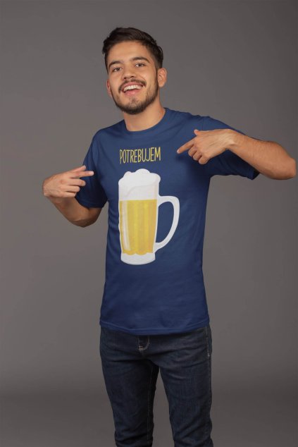Pánske tričko pre otca Potrebujem