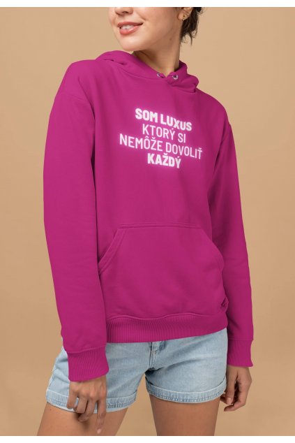 Vtipná dámska mikina Som luxus