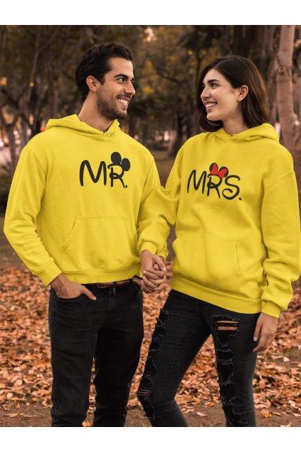 Mikiny pre páry MR a MRS