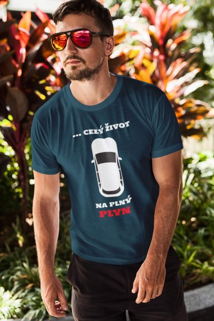 Pánske tričko Plný plyn
