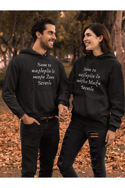 Mikiny pre páry Som to najlepšie