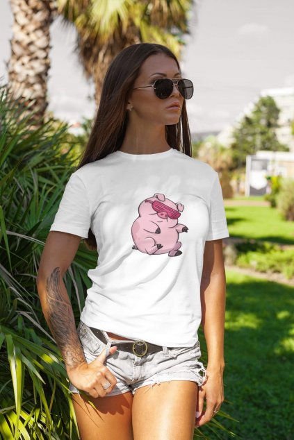 Dámske tričko prasiatko