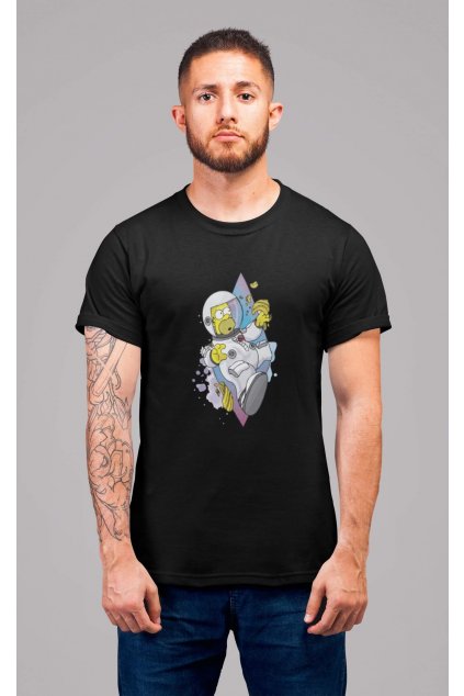 Pánske tričko Homer space