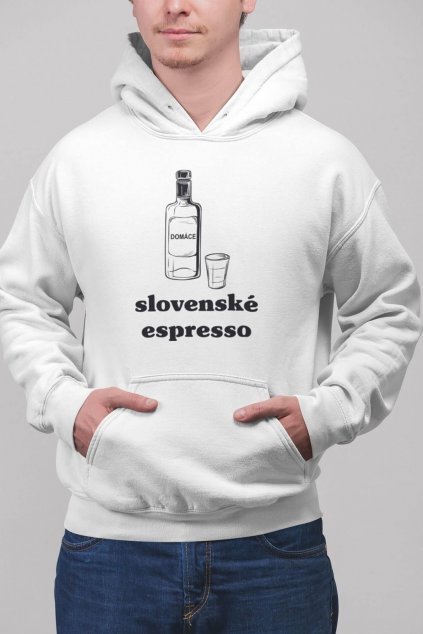 Pánska mikina Slovenské espresso