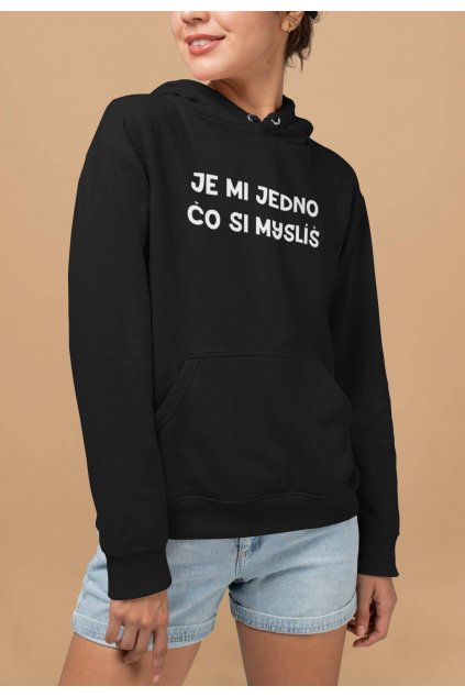 Vtipná dámska mikina Je mi jedno