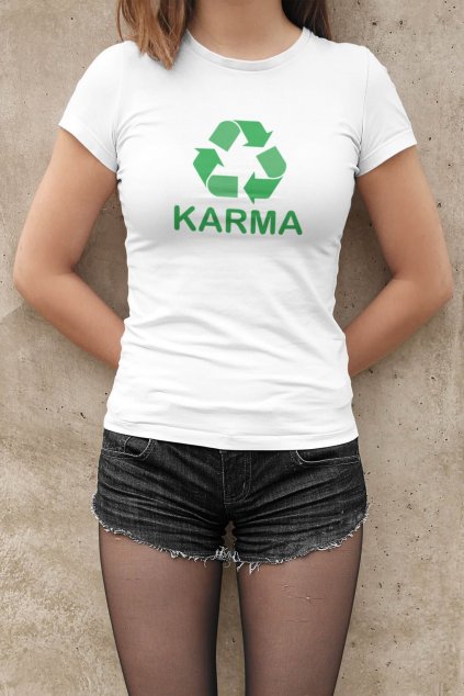 Dámske tričko Karma
