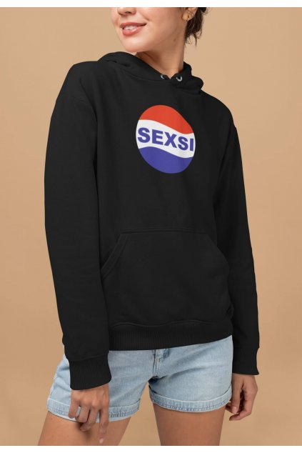 Vtipná dámska mikina Sexsi