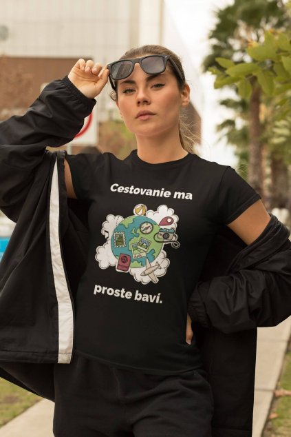 Dámske tričko Cestovanie