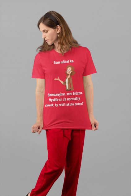 Dámske tričko Učiteľka