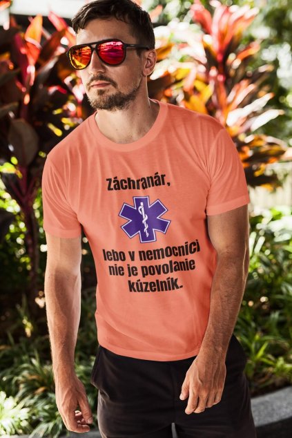 Pánske tričko Záchranár